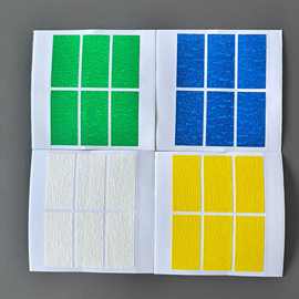 DIY美术美工彩色美纹纸胶带 喷漆遮蔽皱纹胶贴纸 耐高温美纹贴纸