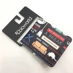 跨境熱銷美劇老友記Friends周邊錢包 the office卡通動漫學生錢夾