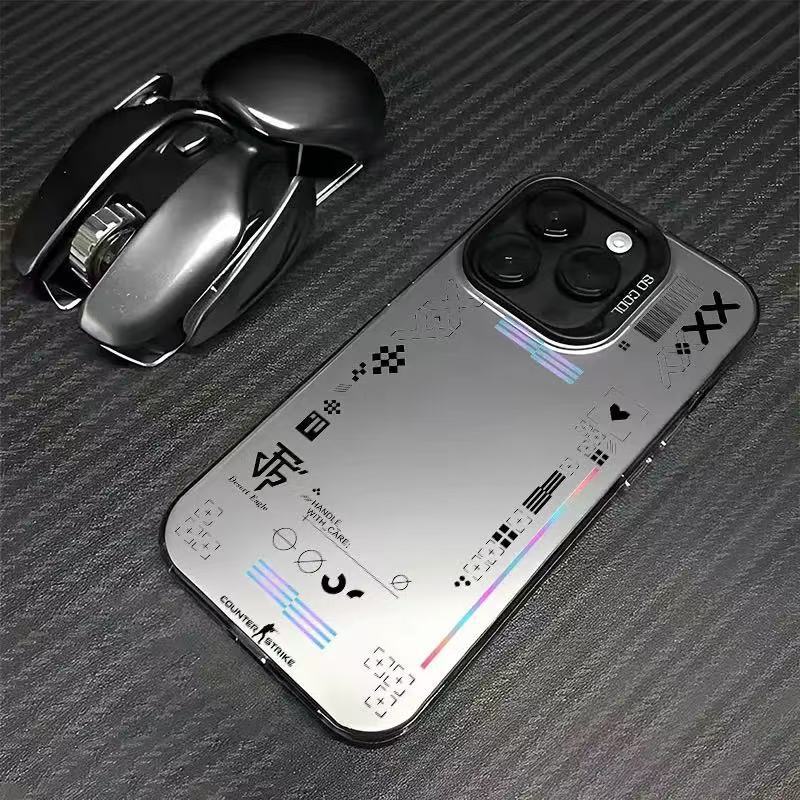 Csgo es adecuado para la carcasa del teléfono móvil Apple 16Promax, carcasa de gas de la personalidad, iPhone15, tendencia 14/13 Europa y América 12/