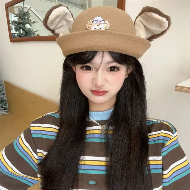 봉제 큰 귀*곰 자이자이 브라운