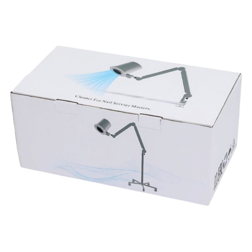 UANAIL limpiador de uñas 80W aspiradora de escritorio iluminación de gran tamaño limpiador de uñas