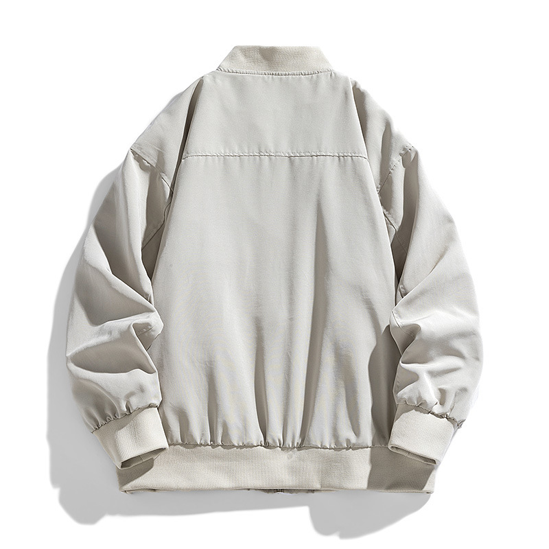 2024 primavera y otoño nueva chaqueta de piloto chaqueta de diseño suelta hombre y mujer chaqueta de trabajo chaqueta hombre