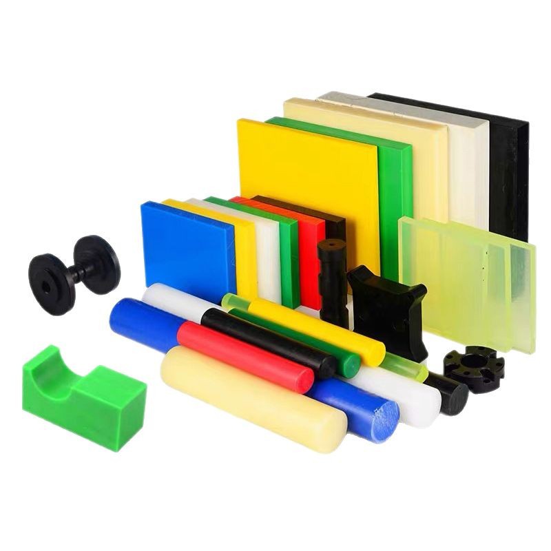 POM板聚甲醛塑钢赛钢板加工MC901PA66尼龙板方块方条棒聚氨酯PU板