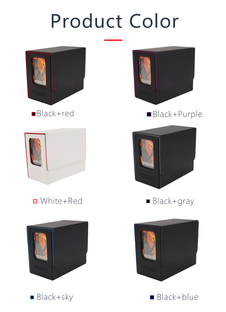 Export-quality High-end PU Leather 260+ Game Magic: The Gathering Multi-window Box, Card Storage Box_voghion.com