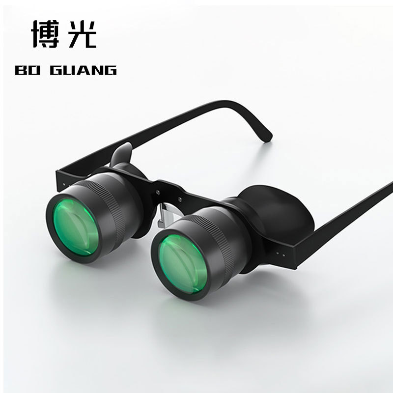 10倍高清钓鱼镜看鱼漂垂钓望远放大拉近眼镜钓鱼望远镜折叠望远镜