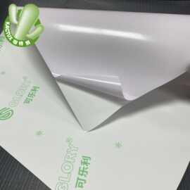 可乐利一年可移白胶黑胶车身贴 弱溶剂贴纸地板画户外可喷背胶pvc
