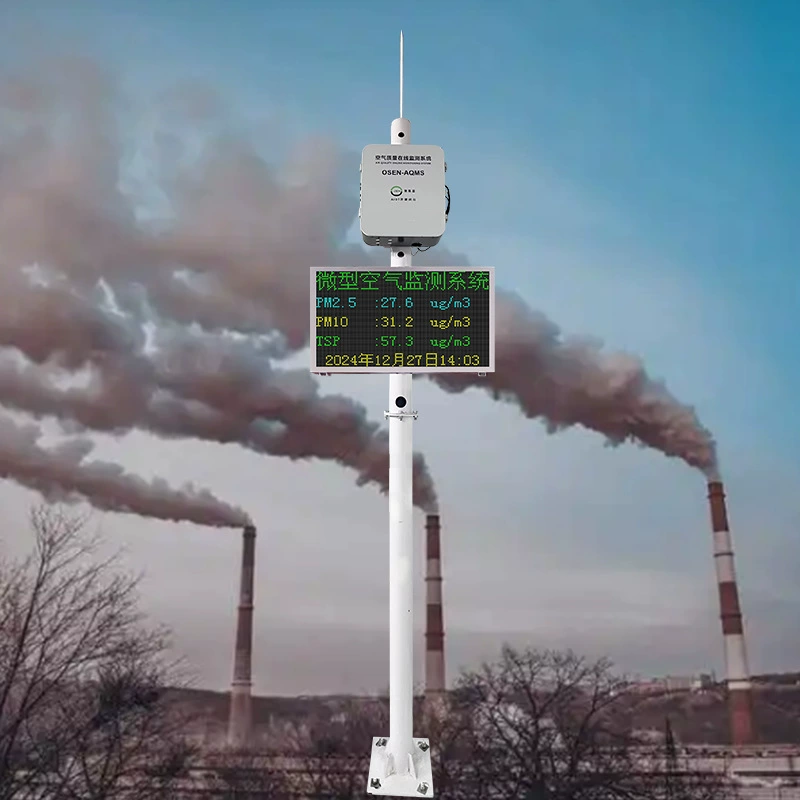 Умная станция автоматического мониторинга качества воздуха в парке с отслеживанием источников загрязнения на основе городских сетей