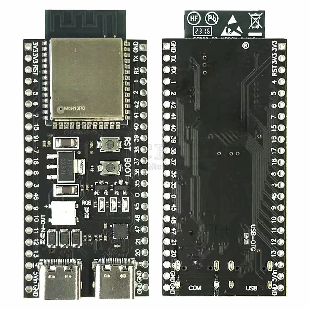 ESP32-S3-DevKitC-1 встроенный N16R8 WiFi Bluetooth совместимый AI