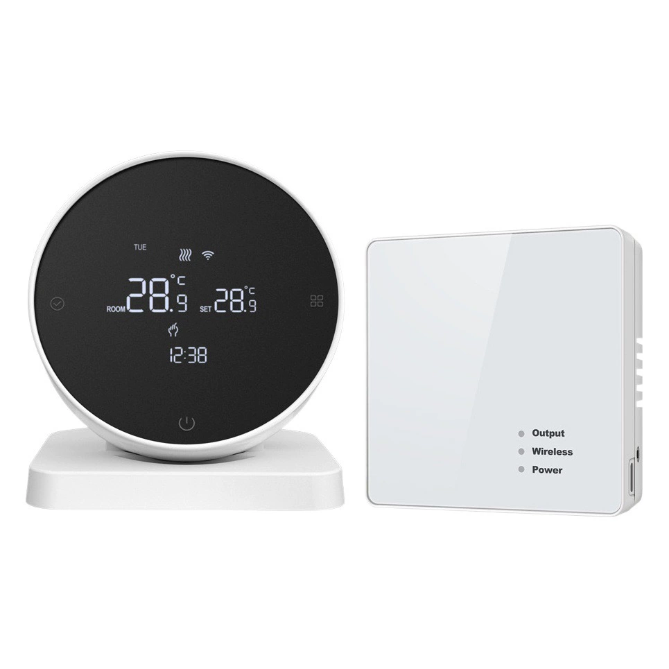 RF433 Беспроводной термостат WIFI для сантехники котла настенная печь граффити APP мобильный телефон управления один на один