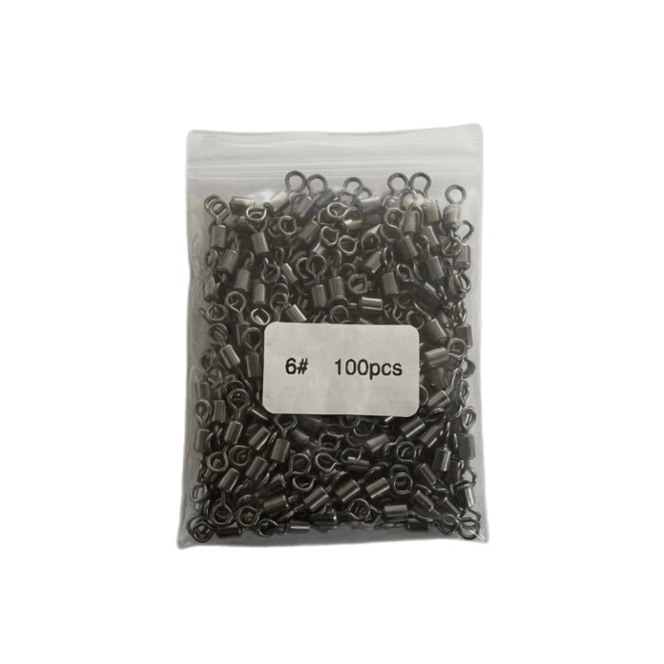 Embolsado de estilo americano anillo giratorio sub-paquete ocho-anillo 8-anillo mar pesca competencia ocho-anillo accesorios de pesca