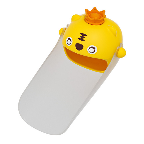 New Little Tiger Silicone Faucet Extender Children's Cartoon Hand Washing Extension Spout Extended Switch Guidance Channel