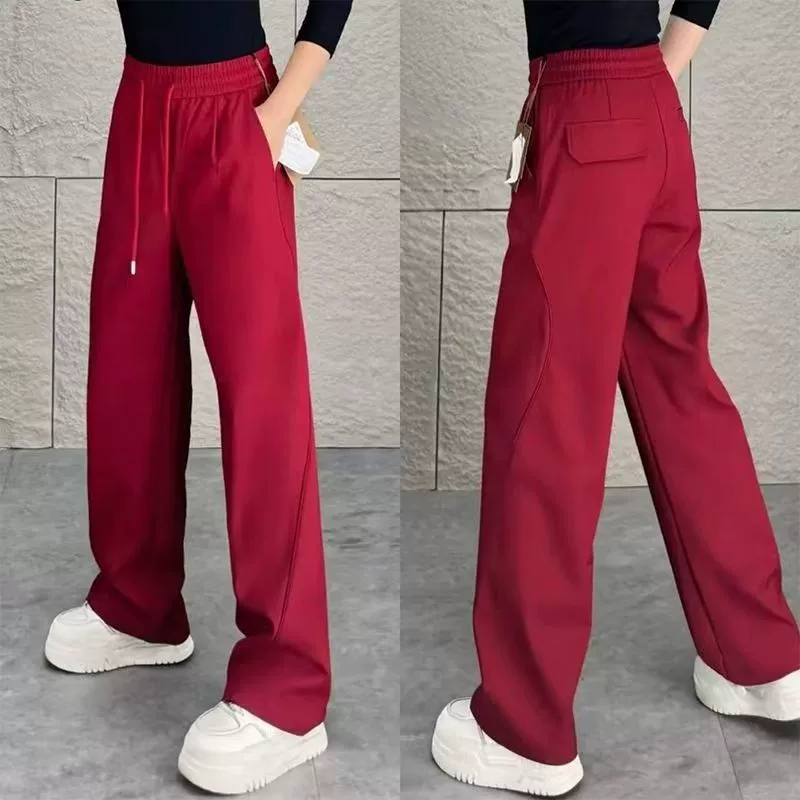 Men's quality spring universal minimalistic elastic trousers