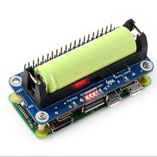树莓派3代B+/Zero W 锂电池扩展板模块 5V移动电源板载SW6106芯片