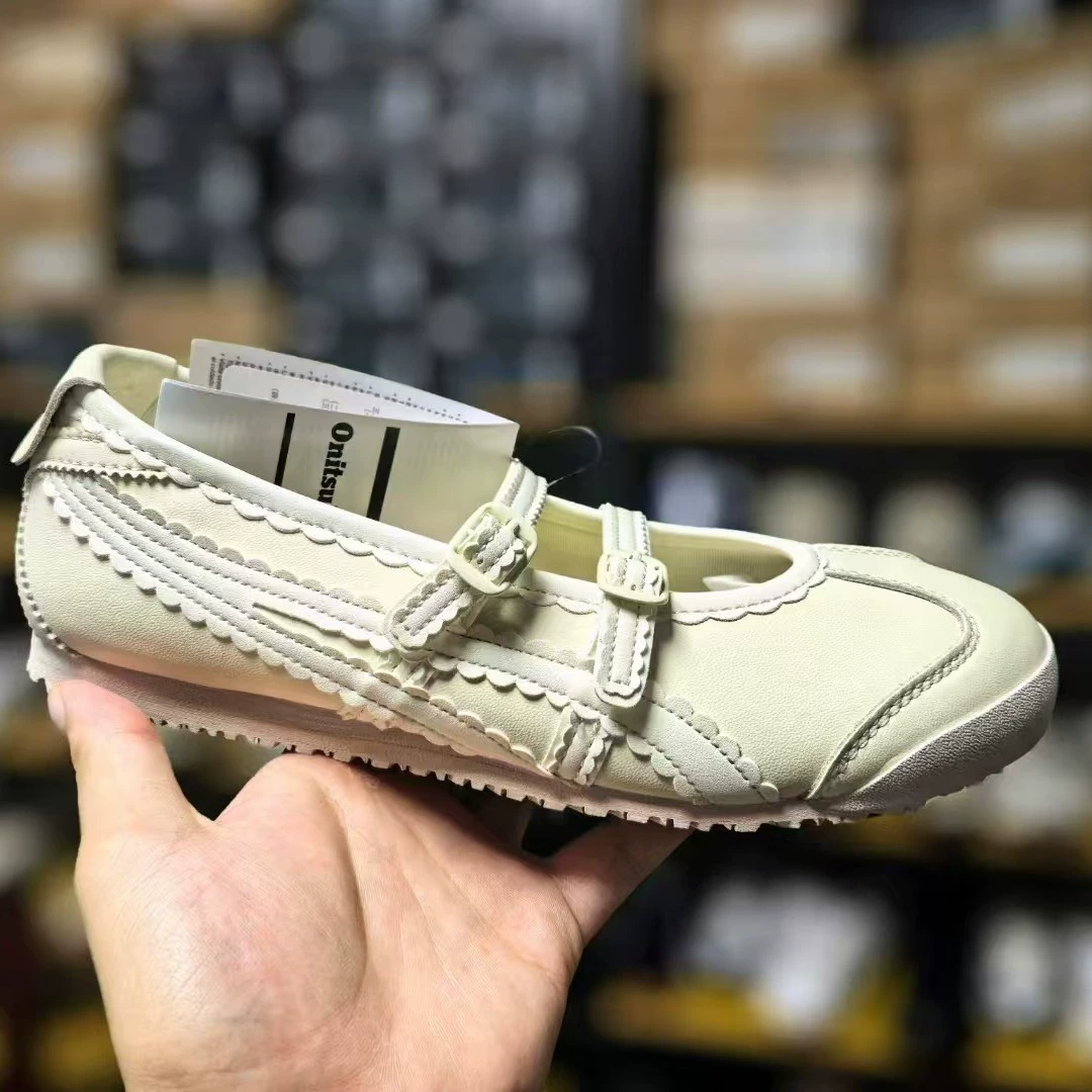 Фабрика Путян 2025 год Новый Артур Первый слой Onitsuka Tiger Тигр Мэри Джейн Бальные слипоны повседневные