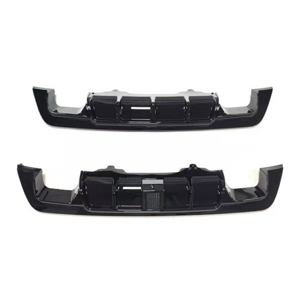 Suitable for 05-09 Bmw 5 Series Rear Lip E60 Modified to Mp Style with Lights, Carbon Fiber Pattern Rear Spoiler, Small Surround