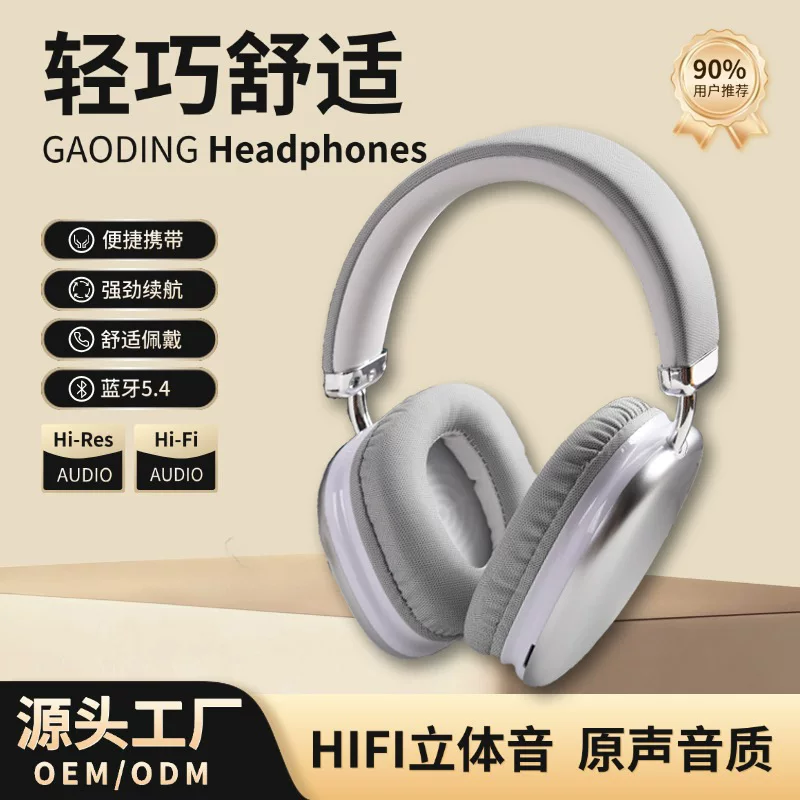 Новая накладная Bluetooth-гарнитура Huaqiangbei для компьютерных игр и киберспорта, Hi-Fi стерео, беспроводная