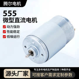 555微型直流电机 大扭力榨汁机除草器小电机家用灭蚊灯电风扇马达