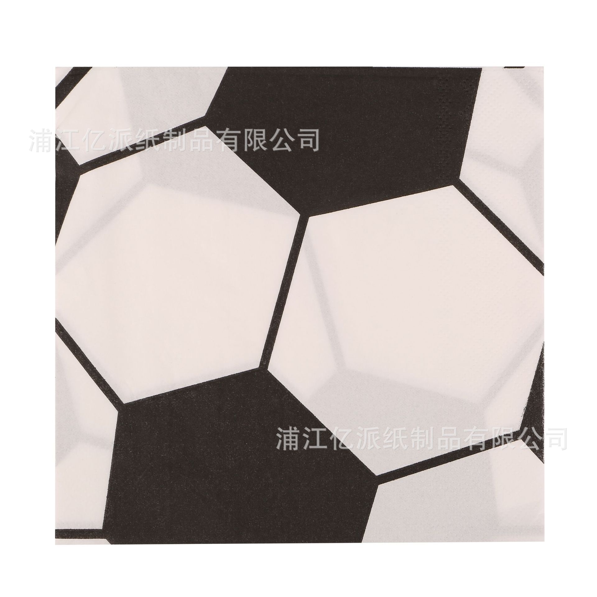 Nuevos suministros para fiestas de fútbol blanco, arreglos para fiestas de cumpleaños para niños, vajillas desechables, bandejas de papel, vasos de papel, manteles de toallas de papel