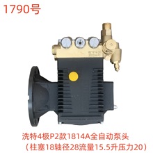 洗特4极P2款1814A全自动泵头（柱塞18轴径28流量15.5升压力20）