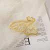 Classic hair accessory, metal crab pin, shark, big elegant hairgrip, Japanese and Korean, simple and elegant design