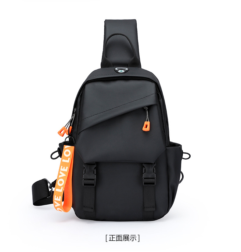 New trendy men's chest bags, casual single-shoulder bags, backpacks, crossbody bags, water-resistant men's bags, business men's bags, cross-border undefined