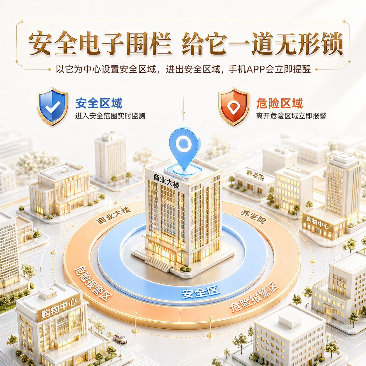 Beidou 5G+ Precision Locator, Round Anti-Loss Tracker, Universal GPS for Keys, Pets, Children, and Elderly, Suitable for Cars