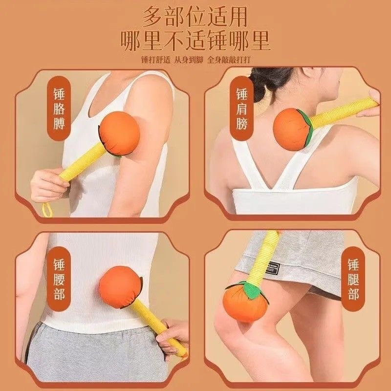 Shi Shi Ru Yi Mugwort Hammer 31cm Linen Moxa Tap Stick for Body Relaxation key features