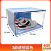 360 ° High -Dore -side open door acrylic plastic basketball shoe storage box net red shoe wall anti -oxidant shoe cabinet