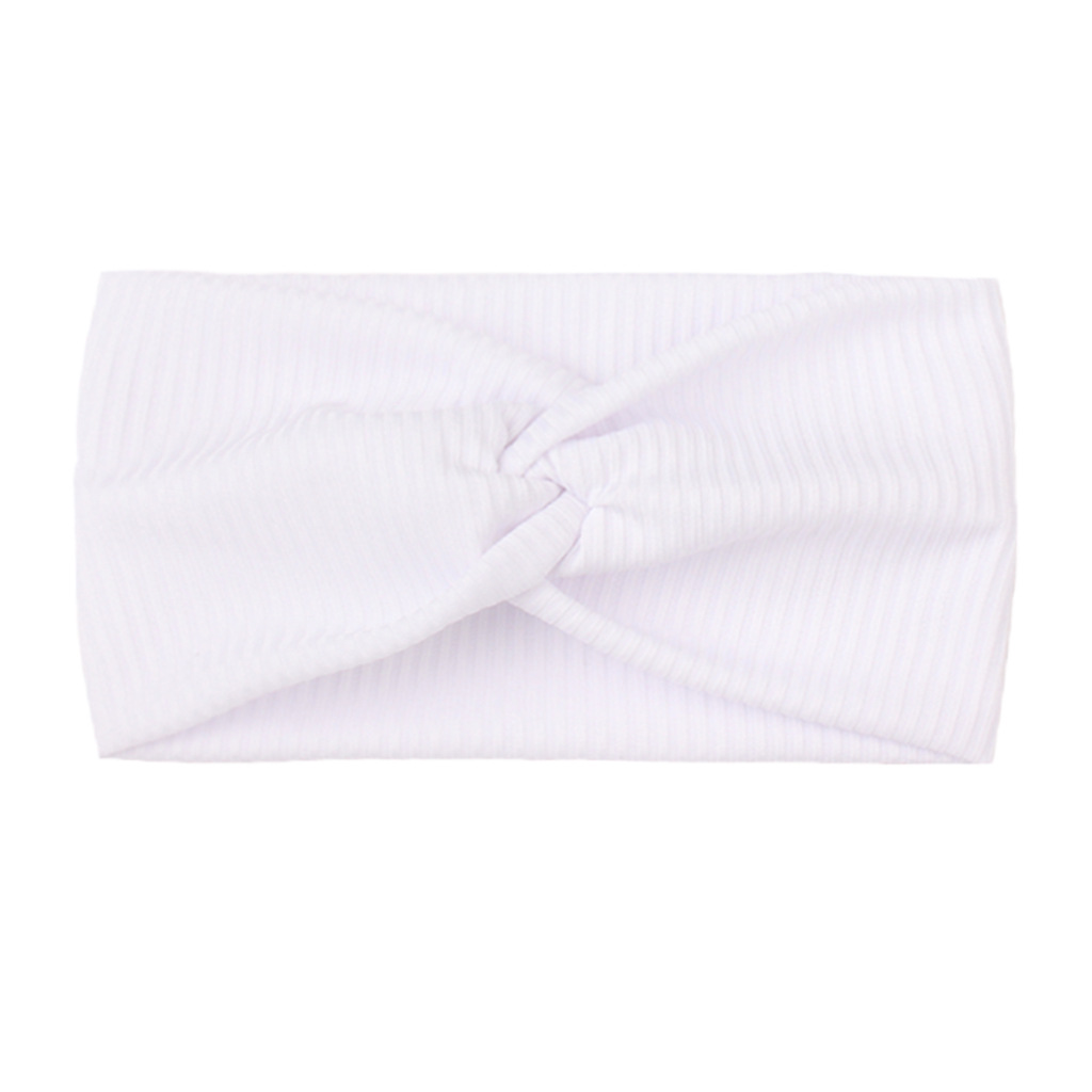 Screw cross width stretch headband babyheadband