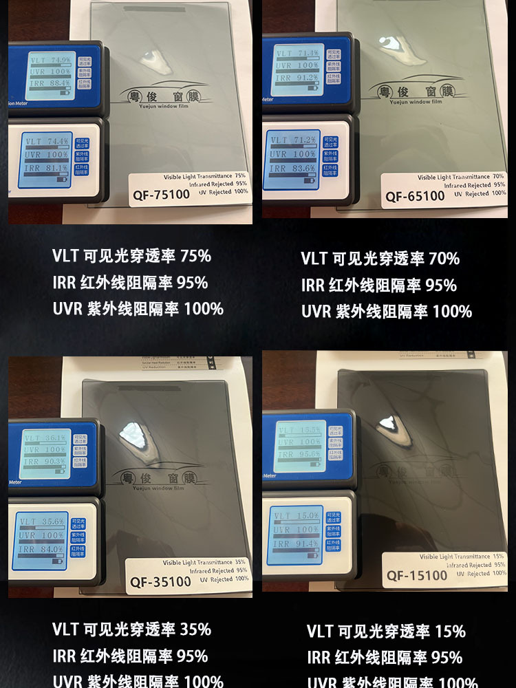 Car insulation film window glass film explosion-proof sunscreen ceramic solar Film 4s shop Film full roll wholesale