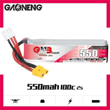 GNB����550mAh 2S 7.6V 100C HV�b�ش�Խ�CFPV��ģƽ����늳�RC