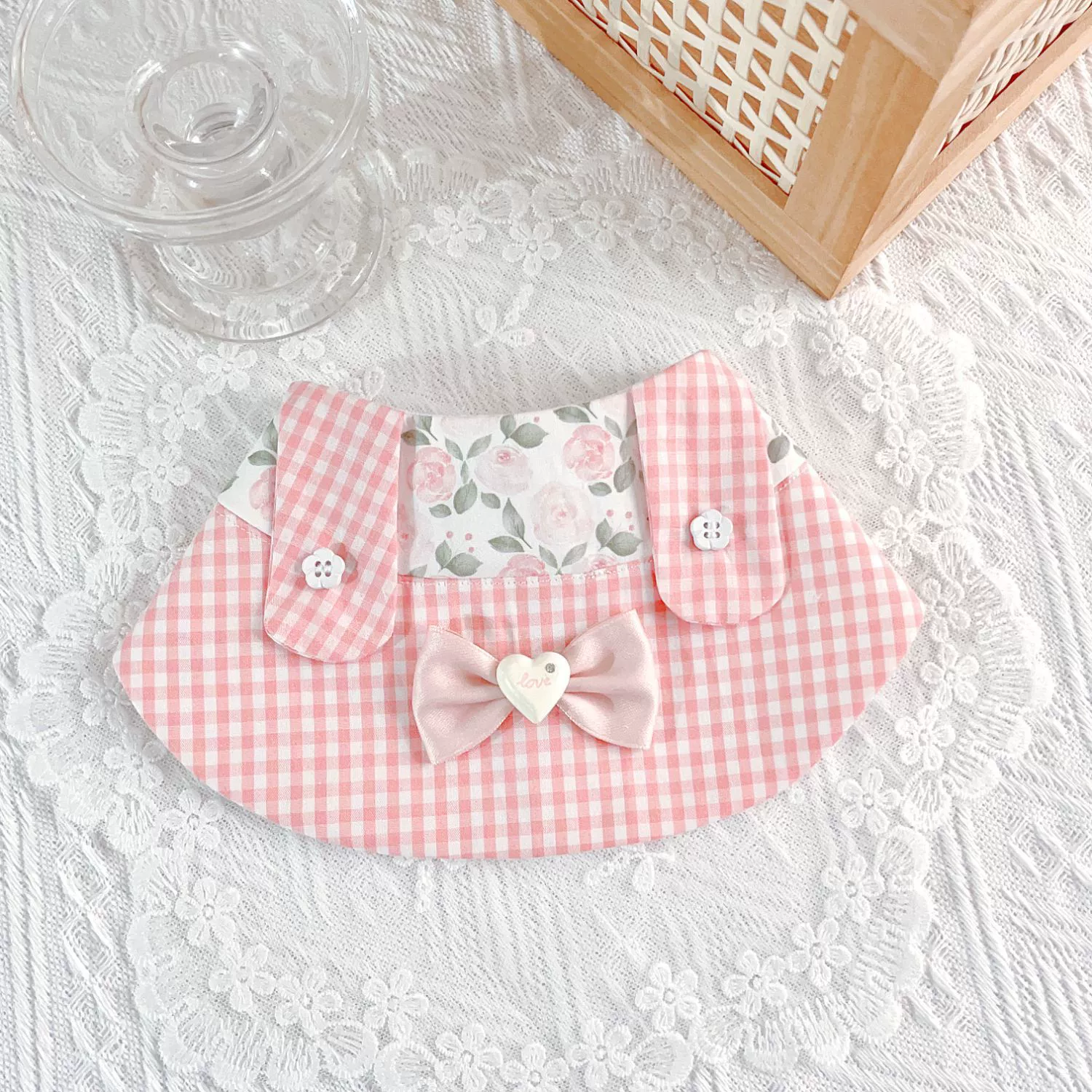 INS Корейская версия нагрудника для домашних животных из хлопка для домашних животных