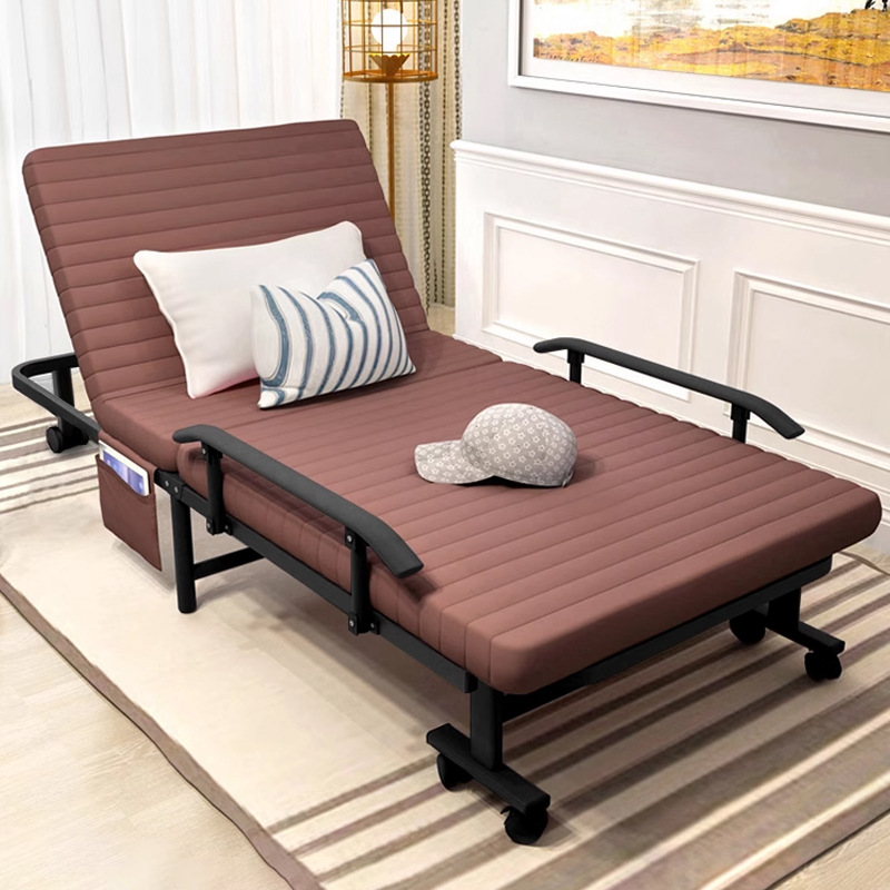 Cama plegable cama de siesta de oficina casera cama de almuerzo para adultos cama de sillón niñera acompañante marcha simple cama pequeña
