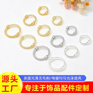 DIY�����Ʒ14K/18K�����p���黨Ȧֱ�״������Ȧ�^��A�h���