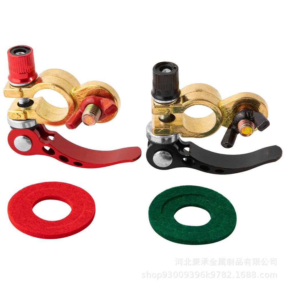 Factory Direct supply car battery terminal wiring terminal ship battery Chuck pure copper battery Chuck wiring terminal