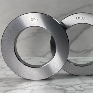 Ring gauge smooth plug gauge outer diameter inner hole calibration gauge inner diameter calibration table through stop gauge aperture smooth surface ring gauge