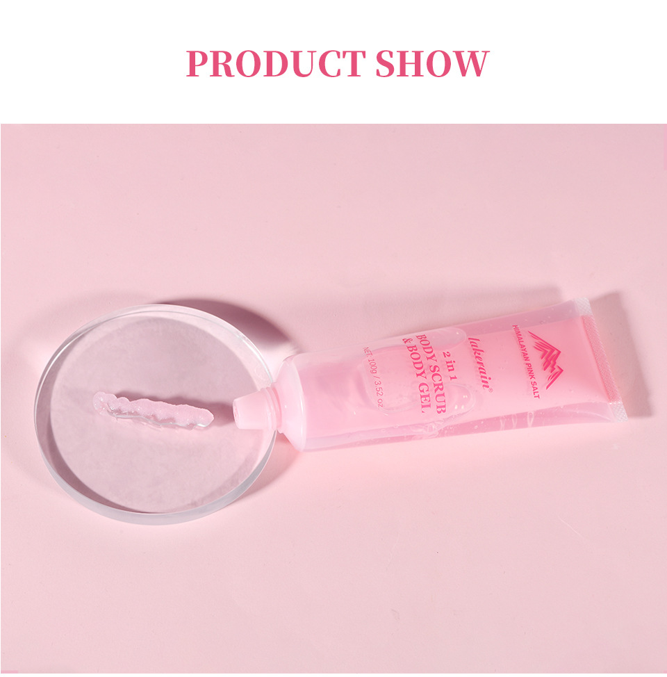 Lakerain Body Scrub 2-in-1 Gentle Cleansing Body Scrub undefined