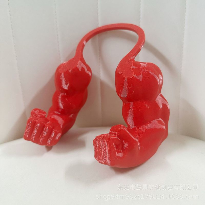 跨境爆品Creative Green Giant arm 3D打印恶搞宠物道具挂脖手臂|undefined