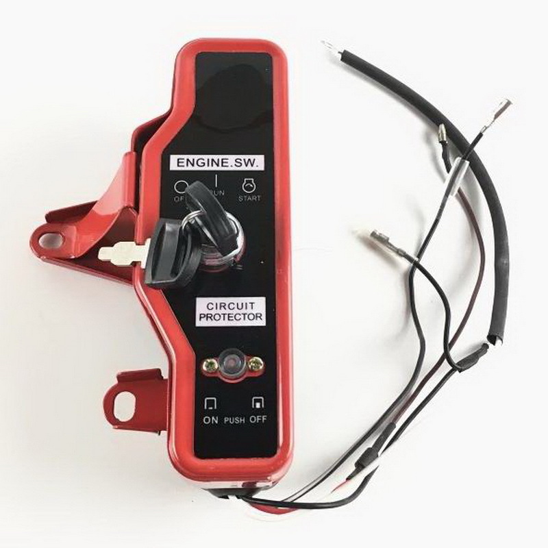 168F 电启动控制盒 GX160 GX200 Electric Starter Switch