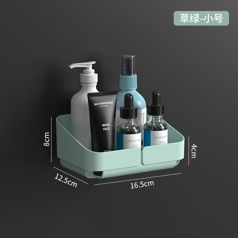 Baño Estante de almacenamiento inodoro lavabo cocina almacenamiento Punch-free baño montado en la pared