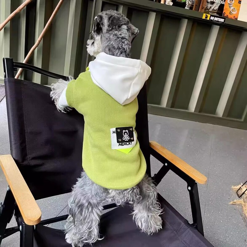 Small Dog Clothes Autumn and Winter Trendy Brand Fleece-Lined Schnauzer Teddy Bichon Pomeranian Pet Warm Hooded Sweatshirt Wholesale Small Dog Clothes Autumn and Winter Trendy Brand Fleece-Lined Schnauzer Teddy Bichon Pomeranian Pet Warm Hooded Sweatshirt Wholesale