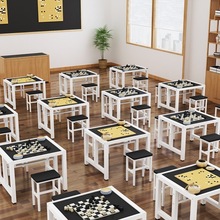 茶室象棋围棋桌象棋桌子围棋象棋辅导班桌子象棋培训桌子