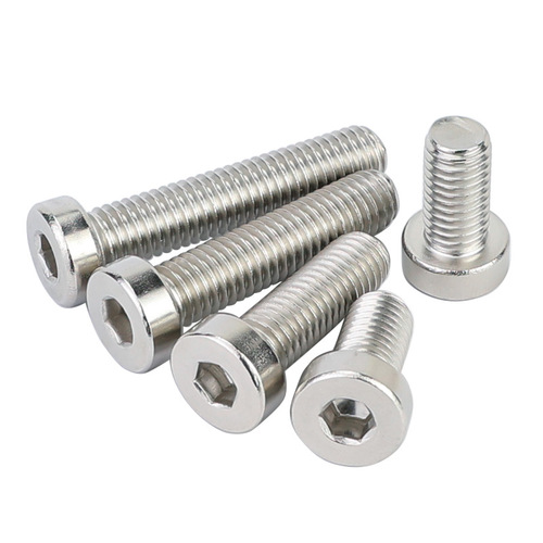 304 stainless steel thin head hexagon socket screws M2M2.5M3M4M5M6-M16 short head bolt screws DIN7984