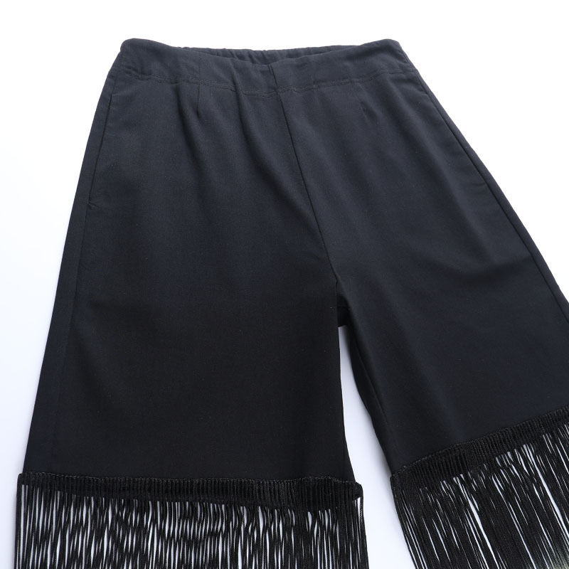 tassel hollow Casual pants nihaostyles wholesale clothing NSXE83284