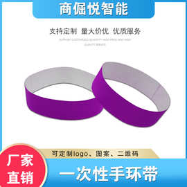 厂家直供杜邦纸手腕带纸质手环会议手环门票儿童公园一次性手腕带