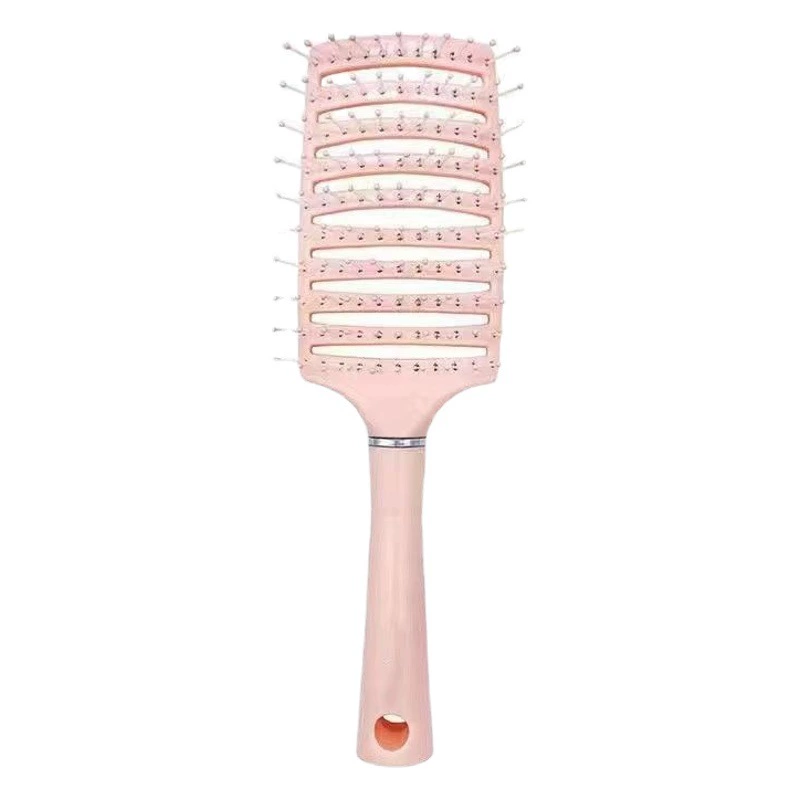 2023 взрывы пушистый гребень расческа из рыбьей кости пушистая дуговая расческа полый воздушный гребень без костей пушистая комбинация против падения