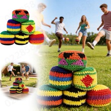�羳���R�d������N��Ȥ����knitted Footbag Sack�ֹ������_ɳ��
