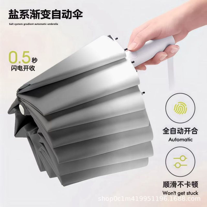 雨伞大号全自动折叠24骨防晒抗风晴雨两用女批发遮阳伞加大加宽|undefined