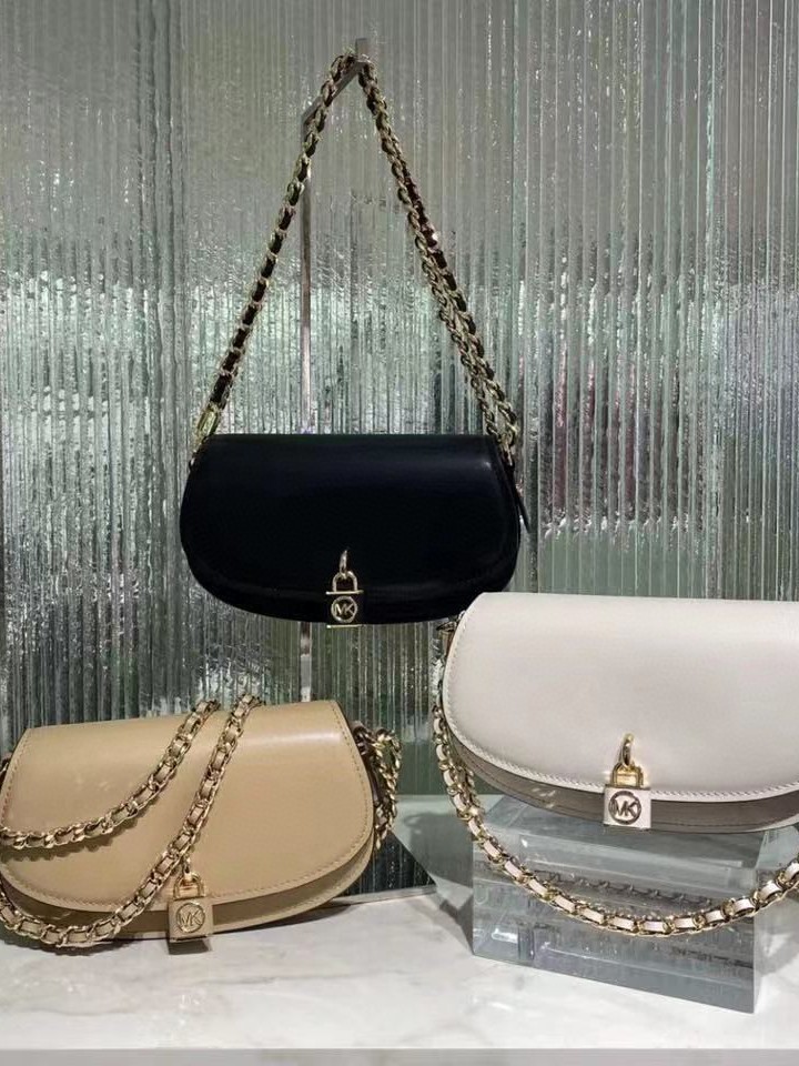 Mk Mila Qadın Çantası — Flap Model, Dəri, Çiyin və Qoltuq Çantası