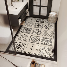 现代简约家用吸水速干浴室地垫硅藻泥地垫卫生间门口耐脏易打理